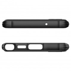 Samsung Galaxy S23 Ultra 5G Hülle Spigen Armor Kohlenstoff-Faser, Elegant  Schwarz