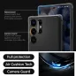 Samsung Galaxy S23 Ultra 5G Hülle Spigen Armor Kohlenstoff-Faser, Elegant  Schwarz