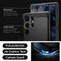 Samsung Galaxy S23 Ultra 5G Hülle Spigen Armor Schwarz
