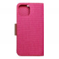 Apple iPhone 15 Book Handytaschen CANVAS Book Rosa
