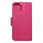 Apple iPhone 15 Book Handytaschen CANVAS Book Rosa