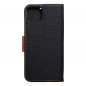 Apple iPhone 15 Plus Book Handytaschen CANVAS Book Schwarz