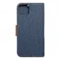 Apple iPhone 15 Plus Book Handytaschen CANVAS Book Navy blau