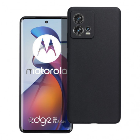 Motorola Edge 30 Fusion 5G Hülle MATT Schwarz