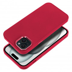 Apple iPhone 15 Plus Hülle FRAME Elegant  Magenta