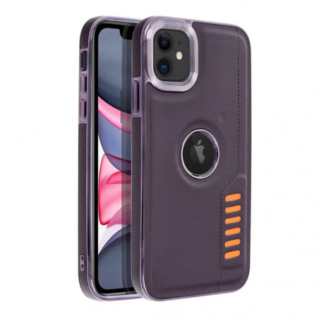 Apple iPhone 11 Hülle MILANO Dunkellila