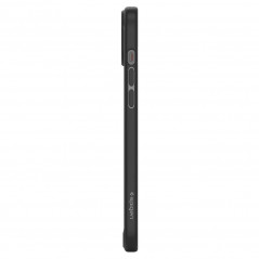 Apple iPhone 15 Plus Hülle Spigen Ultra Hybrid Kristallklar  Matt Schwarz