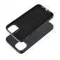 Apple iPhone 15 Plus Hülle Leather Mag Cover Elegant  MagSAFE  Schwarz