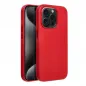 Apple iPhone 15 Pro Hülle Leather Mag Cover Elegant  MagSAFE  Rot