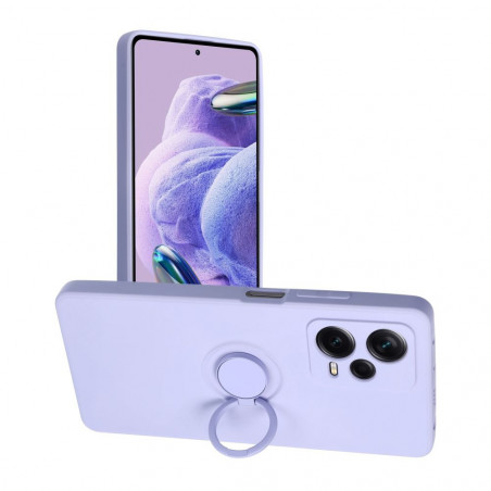 XIAOMI Redmi Note 12 Pro Plus 5G Hülle Silicone ring Lila (Violet)
