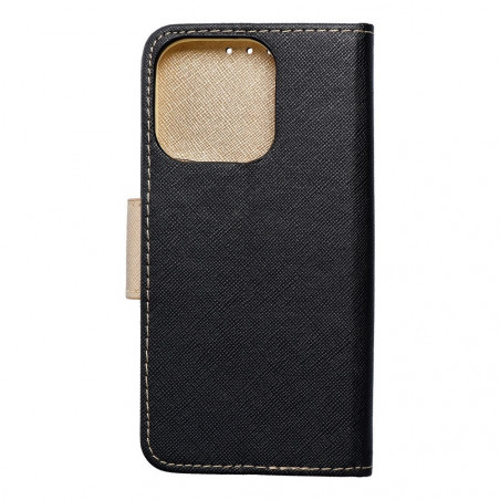 Apple iPhone 15 Pro Book Handytaschen Fancy Book Schwarz