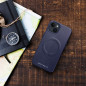 Apple iPhone 12 Pro Hülle Roar Leather Mag Elegant  MagSAFE  Marine