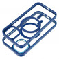 Apple iPhone 12 Hülle Color Edge Mag MagSAFE  Navy blau