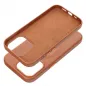 Apple iPhone 14 Pro Hülle Roar Leather Mag Elegant  MagSAFE  Braun