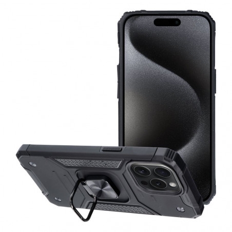 Apple iPhone 15 Pro Max Hülle Nitro Schwarz