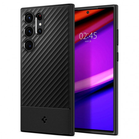 Samsung Galaxy S23 Ultra 5G Hülle Spigen Core Armor Elegant  Matt Schwarz
