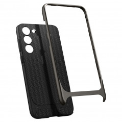 Samsung Galaxy S23 5G Hülle Spigen Neo Hybrid Dunkles Blaugrau