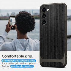 Samsung Galaxy S23 5G Hülle Spigen Neo Hybrid Dunkles Blaugrau