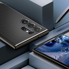 Samsung Galaxy S23 Ultra 5G Hülle Spigen Neo Hybrid Dunkles Blaugrau