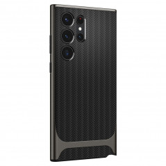 Samsung Galaxy S23 Ultra 5G Hülle Spigen Neo Hybrid Dunkles Blaugrau