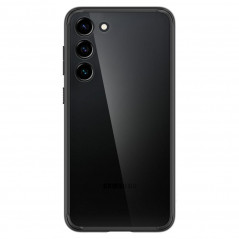 Samsung Galaxy S23 Plus 5G Hülle Spigen Ultra Hybrid Kristallklar  Matt Schwarz