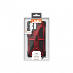 Samsung Galaxy S23 Ultra 5G Hülle Urban Armor Gear Monarch Premium-Gehäuse  MagSAFE  Karmesinrot