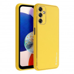 Samsung Galaxy A14 LTE Hülle Leather Gelb