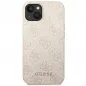 Apple iPhone 14 Hülle Guess 4G Gold Logo Elegant  Rosa