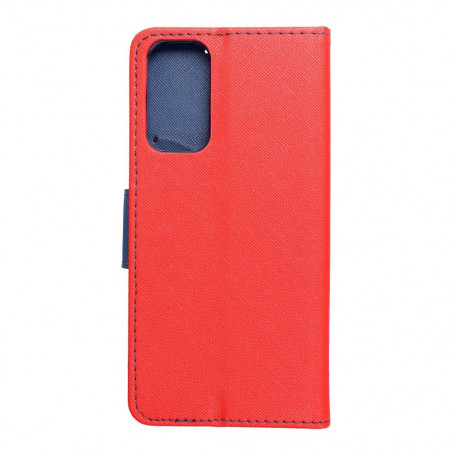 Samsung Galaxy M13 Book Handytaschen Fancy Book Rot / Marine