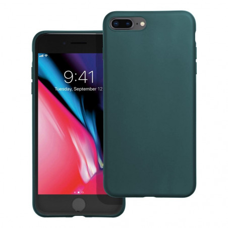 Apple iPhone 7 Plus Hülle MATT Dunkelgrün