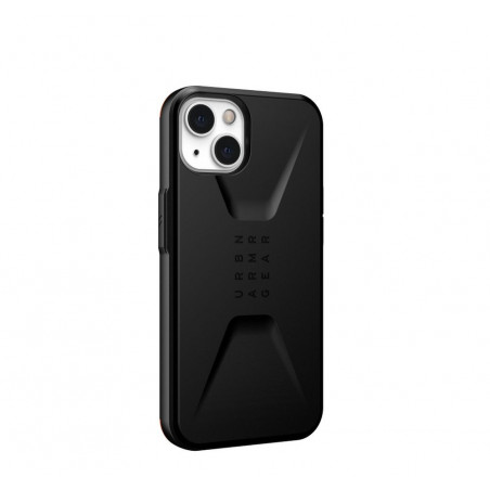 Apple iPhone 13 Hülle Urban Armor Gear Civilian Premium-Gehäuse  MagSAFE  Schwarz