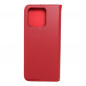 XIAOMI Redmi 10C Book Handytaschen Leather case SMART PRO Elegant  Rotwein