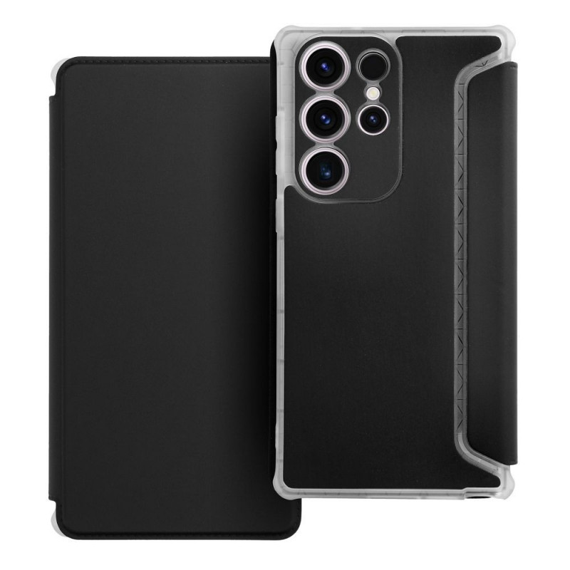 Samsung Galaxy S23 Ultra 5G Book Handytaschen Piano Book Schwarz