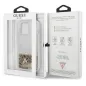 Apple iPhone 14 Pro Max Hülle Guess Liquide Glitter Charms Elegant  Gold