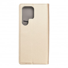 Samsung Galaxy S23 Ultra 5G Book Handytaschen Smart Case Book Gold