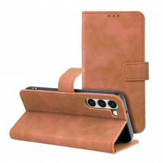 Samsung Galaxy S23 Plus 5G Book Handytaschen TENDER Book Braun