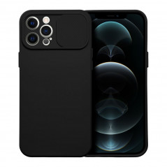 Apple iPhone 12 Pro Max Hülle Slide Schwarz