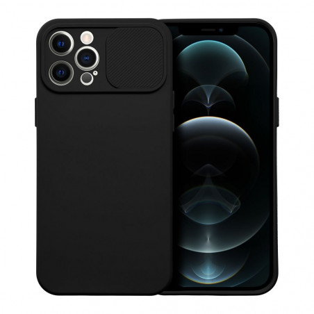 Apple iPhone 12 Pro Max Hülle Slide Schwarz
