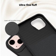 Apple iPhone 13 Hülle Slide Schwarz