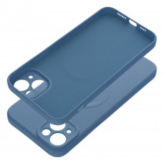 Apple iPhone 14 Plus Hülle Silicone Mag Cover MagSAFE  Blau