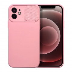 Apple iPhone 12 Hülle Slide Hell-Pink