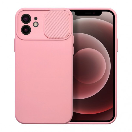 Apple iPhone 12 Hülle Slide Hell-Pink
