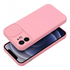 Apple iPhone 12 Hülle Slide Hell-Pink