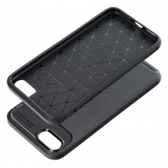 Apple iPhone SE 2022 5G Hülle Carbon premium Elegant  Schwarz
