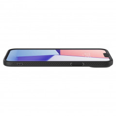 Apple iPhone 14 Plus Hülle Spigen  Liquid Air Matt Schwarz