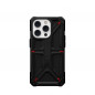 Apple iPhone 14 Pro Hülle Urban Armor Gear Monarch Premium-Gehäuse  MagSAFE   Kevlar Schwarz