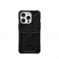 Apple iPhone 14 Pro Hülle Urban Armor Gear Monarch Premium-Gehäuse  MagSAFE   Kevlar Schwarz