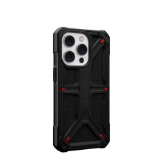 Apple iPhone 14 Pro Hülle Urban Armor Gear Monarch Premium-Gehäuse  MagSAFE   Kevlar Schwarz