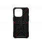 Apple iPhone 14 Pro Hülle Urban Armor Gear Monarch Premium-Gehäuse  MagSAFE   Kevlar Schwarz