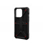 Apple iPhone 14 Pro Hülle Urban Armor Gear Monarch Premium-Gehäuse  MagSAFE   Kevlar Schwarz